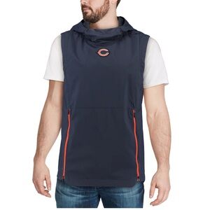 Nike Chicago Bears Sideline Fly Rush Performance Pullover Hooded Vest